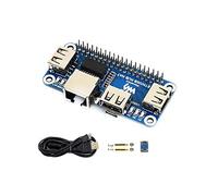 Sombrero de concentrador Ethernet/USB para Raspberry Pi 3 B+/3 B/2 B/Zero/Zero W/Zero WH/Zero 2 W, 1 puerto Ethernet RJ45, 3 puertos USB compatibles con USB 2.0/1.1