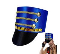 Sombrero de cosplay de cascanueces, sombrero de juguete de Majorette con banda de marcha de cascanueces, sombrero de juguete único para cosplay, novio, adolescentes, hombres