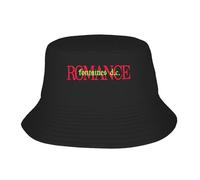 Sombrero de Cubo de Romance Unisex Fontaines D C Gorras de Pescador al Aire Libre para Hombres y Mujeres Sombreros de protección Solar de Viaje de Playa Vintage Gorra de diseño de Pliegue Suave