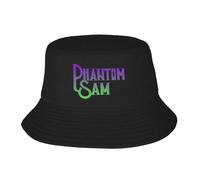 Sombrero de Cubo Phantom Sam Logo Ombre Panamá para Hombre Mujer Sombreros Pesca al Aire Libre Pescador de Verano Playa Pesca Unisex Gorras