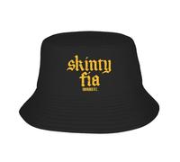 Sombrero de Cubo Unisex Fontaines D C Skinty Fia Gorras de Pescador al Aire Libre para Pareja Moda Viajes Senderismo Sombreros de Sol Diseño Transpirable Gorra Sombrero de cumpleaños