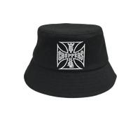 Sombrero de Cubo West Coast Choppers Iron Extra Grande Negro Negro