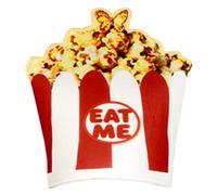 Sombrero de de palomitas de maíz loco - Sombrero temático de comida creativa para Halloween y Cosplay | Disfraz de palomitas de maíz con estampado digital para niños y adultos | Sombreros