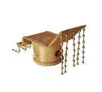 Sombrero de disfraz chino para juego de rol y adorno para adultos, boda, fiesta de cumpleaños, accesorio de drama antiguo