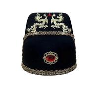 Sombrero de disfraz chino para juego de rol y adorno para adultos, boda, fiesta de cumpleaños, accesorio de drama antiguo