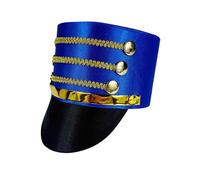 Sombrero de disfraz de cascanueces, accesorio de soldado de juguete de desfile de lujo para cosplay, teatro, concierto de vacaciones, eventos musicales, reuniones temáticas, diversión de disfraz para