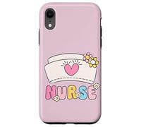 Sombrero De Enfermera Corazón Flores Apreciación Carcasa para iPhone XR
