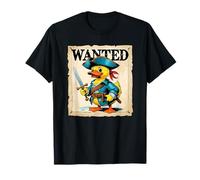 Sombrero de Espada Pirata Wanted Cruise Duck Ocean Fun Camiseta