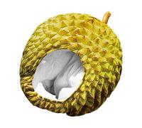 Sombrero de felpa - Sombrero de peluche duriano, sombrero suave y cálido, realista, fiestas de cosplay realistas, gorro de frutas boothdurian con impresión realista, que le da accesorios para