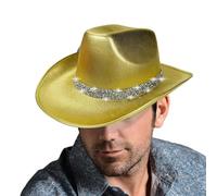 Sombrero de Fieltro Disfraz Temático Western para Mujer y Hombre