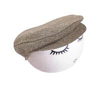 Sombrero de fotografía para bebés gorro suave con rayas atuendo tierno para sesión de recién nacidos