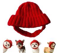 Sombrero de Gato | Cute Soft Pet Headwear | Gorra de diseño del Agujero del oído | Ropa térmica para Gatos de Clima frío | Accesorio de Traje de Ajuste elástico | Walking Birthday