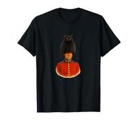 Sombrero de Gato Guardia Real - Meme Vintage de Londres Camiseta