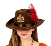 Sombrero de genérico - Tocado de Cosplay para Acción de Gracias | Sombrero de de ala ancha, para adultos Concierto Carnaval Mascarada Disfraz Festivaleros
