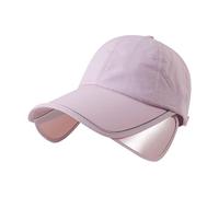 Sombrero de golf a prueba de sol, sombrero de ala ancha con agujero para cola de caballo, gorras de ala con protección UV para mujer, para golf, playa, viajes, ciclismo, conducción, senderismo