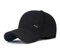 Sombrero de Gorra de béisbol cálida de Invierno Hombres con Doblez Orejeras | Sombrero de Gorra de Béisbol Cálida de Invierno Sombrero Suave Deportivo para Hombre Circunferencia 56-60cm