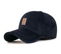 Sombrero de Gorra de béisbol cálida de Invierno Hombres con Doblez Orejeras | Sombrero de Gorra de Béisbol Cálida de Invierno Sombrero Suave Deportivo para Hombre Circunferencia 56-60cm