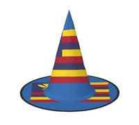 Sombrero de Halloween con estampado de bandera del Reino de Hawaii, ligero para fiesta de Halloween/carnaval, talla única