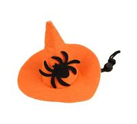 Sombrero de Halloween para mascotas, con forma de bruja para perros, suministros de disfraces, accesorios de invierno, cosplay para Halloween, accesorios de cosplay