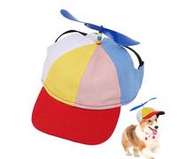 Sombrero de hélice para mascotas - Capo ajustable para perros o gatos | Sombrero de traje divertido para vestir para mascotas, paseos, cumpleaños, fotos, ten