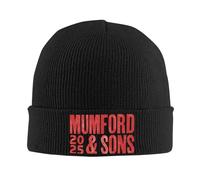 Sombrero de Hombre, Gorras de Punto de la Gira 2025 de Mumford and Sons para Mujeres y Hombres Gorros de otoño Invierno Gorro de acrílico cálido de melón, Regalo