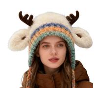 Sombrero de Invierno genérico Zunetsutock con diseño de Madera de - Gorro de Punto cálido, cómodo, Estilo Temporada, frío, Navidad, Fiesta, Ligero, al Aire Libre, Senderismo, Vacaciones