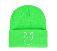 Sombrero de Invierno para Hombre Bad Bun. ny, Gorro de Invierno Transpirable y Ligero, Sombrero Elástico y Grueso, Regalos de Hip Hop y Rap(Greener4)