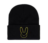 Sombrero de Invierno para Hombre Bad Bun. ny, Gorro de Invierno Transpirable y Ligero, Sombrero Elástico y Grueso, Regalos de Hip Hop y Rap(Black4)