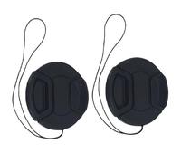 Sombrero de lente reversible para cámaras digitales, protector de lente global atornillado para proteger el polvo, estructura de montaje pegajosa segura