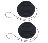 Sombrero de lente reversible para cámaras digitales, protector de lente global atornillado para proteger el polvo, estructura de montaje pegajosa segura