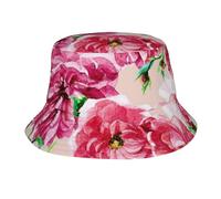 Sombrero De Lluvia Acuarela De Rosas Grandes Sin Costuras Gorros de