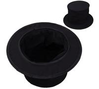 Sombrero de mago - Sombrero plegable para cosplay de comedia, accesorio de disfraz de estilo elegante, ropa ligera de alta calidad, resistente antes para actuaciones de teatro de fiestas temáticas de