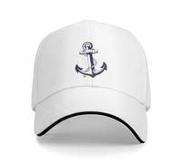 Sombrero De Moda Hip Hop Ancla Gorra De Béisbol Ancla Náutica Moda Marina Hombres Sombrero De Sol Marinero Barco Náutico Océano Mar Playa Unisex Snapback Gorras Regalo De Cumpleaños