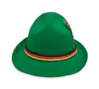 Sombrero de moda para mujer, color liso, casual, para festival, disfraz de trabajo, verde, Talla única