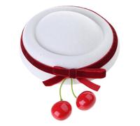 Sombrero de moño con diseño de frutas, elegante pasador de estilo francés para cumpleaños, celebraciones, mujeres, adolescentes, fotografía