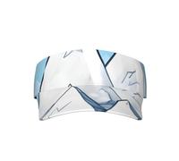 Sombrero de montaña con tapa de nieve, gorra hueca ajustable, transpirable, protección UV, adecuada para hombres y mujeres, color negro