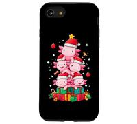 Sombrero de Navidad con diseño de árbol de Navidad, Color Rosa Carcasa para iPhone SE (2020) / 7/8