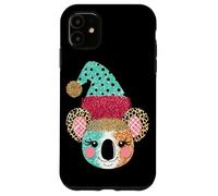 Sombrero de Navidad con diseño de Koala caprichoso Carcasa para iPhone 11