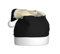 Sombrero de Navidad de felpa para adultos, WHJSHOP Seals tomando el sol, imagen suave y cómoda para fiestas, bailes, Halloween