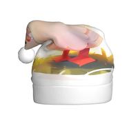 Sombrero de Navidad de felpa para adultos YYHWHJDE The kind little duck estampado con tacto suave para fiesta de Navidad