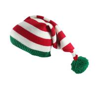 Sombrero de Navidad de punto, sombrero de Papá Noel para hombres, mujeres, niños y niñas, colorido a la diaria al aire libre