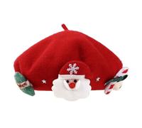 Sombrero de Navidad para adultos, adolescentes y niñas, sombrero francés grueso, para niñas, mujeres, pintoras, tomando fotos, camping, pintor, sombreros para mujeres, sombreros para adultos que