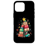 Sombrero de Navidad para árbol de Navidad, Regalo para Conductor de Operador de Carretilla elev Carcasa para iPhone 16 Pro MAX