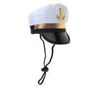 Sombrero de Navidad para mascotas, bonito sombrero de capitán pirata para perro, suministros de disfraces, ropa de carnaval, accesorio para mascotas, sombreros de cosplay para Halloween