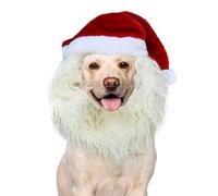 Sombrero de Navidad para perro, sombrero de Navidad, sombrero de animal rojo, ropa de gato para niños, adolescentes, de invierno, familia, , días festivos al aire libre