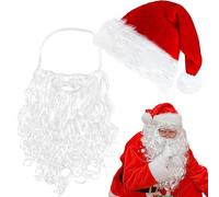 Sombrero De Navidad Unisex - Sombrero De Santa Claus Clásico Y Cómodo Para