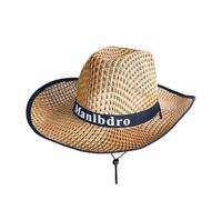 Sombrero de paja de borde ancho | Capucha de roll-up plegable