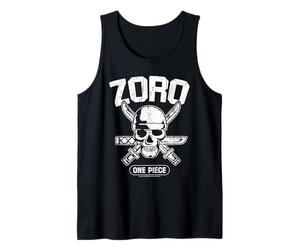Sombrero de paja de una pieza Pirate Hunter Roronoa Zoro Anime Camiseta sin Mangas
