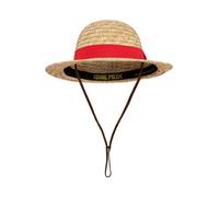 Cinereplicas One Piece - Sombrero de Pajita de Luffy - 58-61 cm - Licencia Oficial, Rojo y Amarillo, Talla única