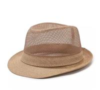 Sombrero de Paja para Hombre Sombrero de Paja de Verano Transpirable y Fresco for Hombre, Sombrero for el Sol(Colour 4,M)